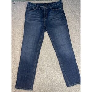 Seven 7 Studio Straight Womens Jeans Size 14‎ Stretch